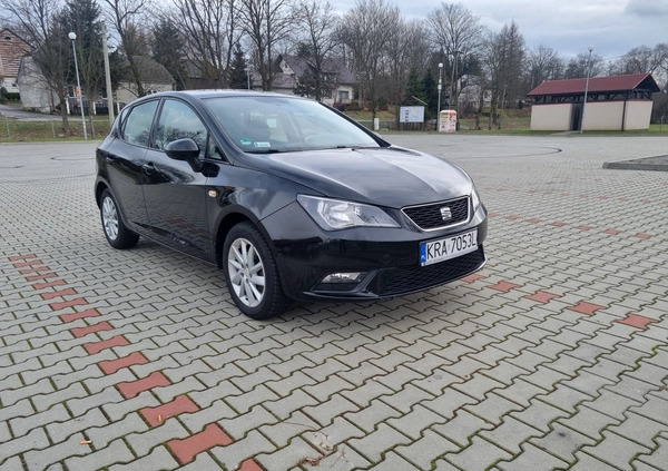 Seat Ibiza cena 27200 przebieg: 120000, rok produkcji 2014 z Dobra małe 79